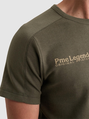 PME Legend - Camiseta 'Piqué T-shirt with artworks' en verde