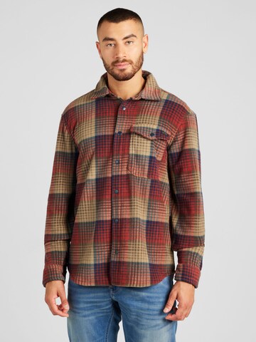 BILLABONG Regular fit Functioneel overhemd 'FURNACE' in Rood: voorkant