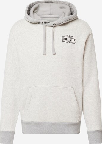 Sweat-shirt HOLLISTER en gris : devant