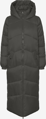 VERO MODA Wintermantel 'Uppsala' in Groen: voorkant