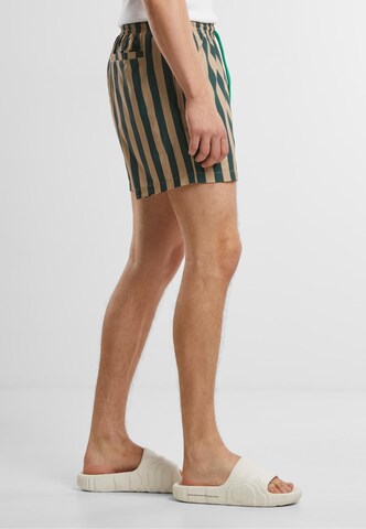 Urban Classics Board Shorts in Beige