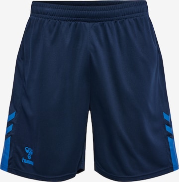 Hummel Regular Sportshorts in Blau: predná strana