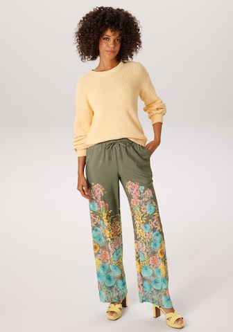 Aniston CASUAL Pajama Pants in Green