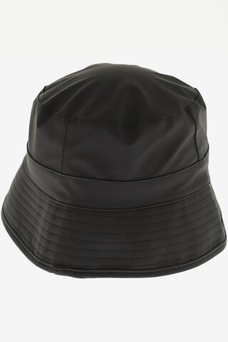 RAINS Hat & Cap in One size in Black