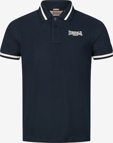 LONSDALE Koszulka 'Causton' w kolorze niebieski: przód