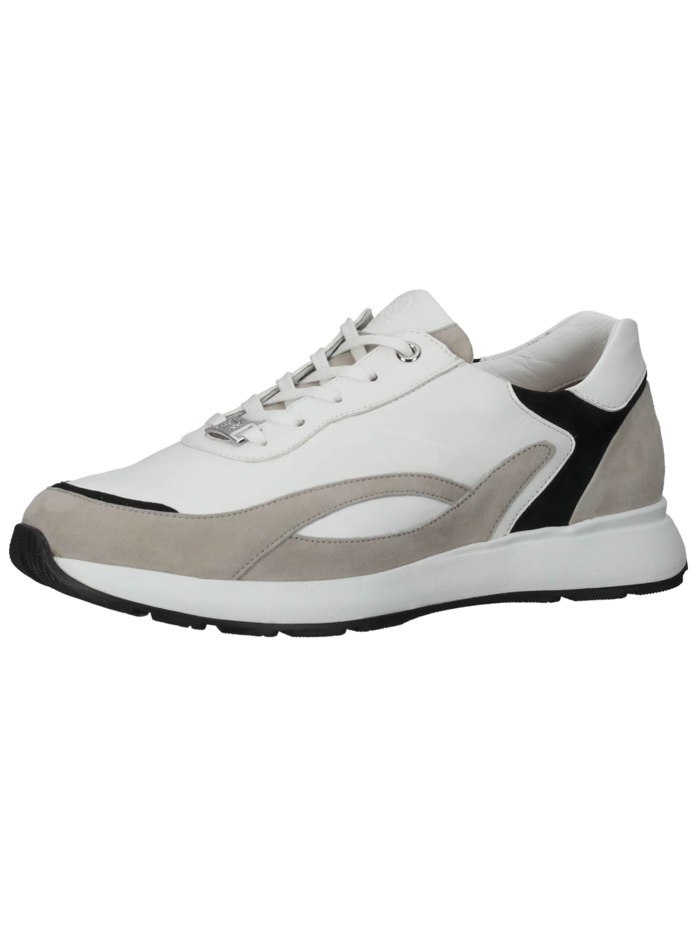 Baskets basses HASSIA en blanc : devant