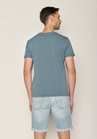 T-Shirt GREENBOMB en bleu