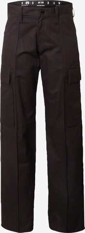 Loosefit Pantaloni cargo 'Judee' di G-Star RAW in nero: frontale