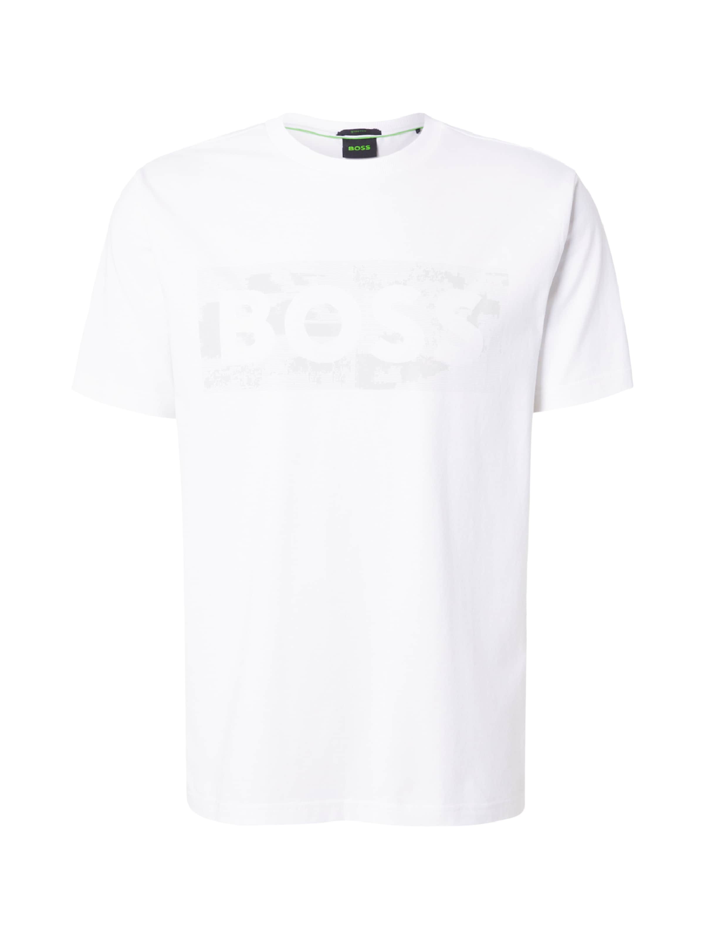 BOSS Shirt in Wit: voorkant