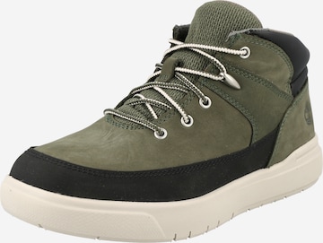 TIMBERLAND حذاء رياضي 'Seneca Bay Hiker' بلون أخضر: الأمام