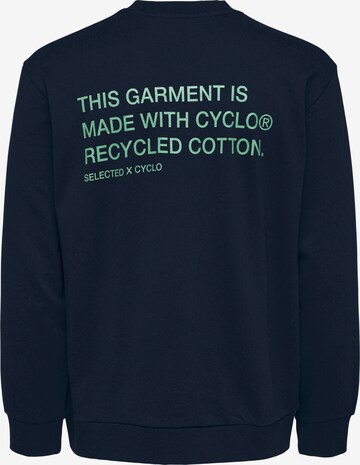 SELECTED HOMME Sweatshirt 'Aren' in Blue