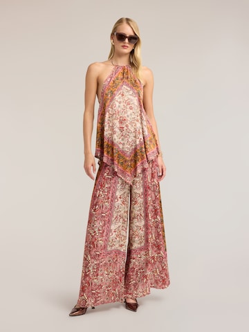 Wide Leg Pantalon MOTIVI en rose