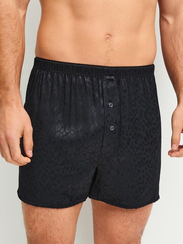 Boxers 'Woven Jacquard' CALIDA en noir