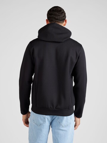 BOSS Green Zip-Up Hoodie 'Saggy1' in Black