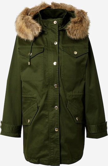 MICHAEL Michael Kors Between-season jacket in Light brown / Dark green, Item view