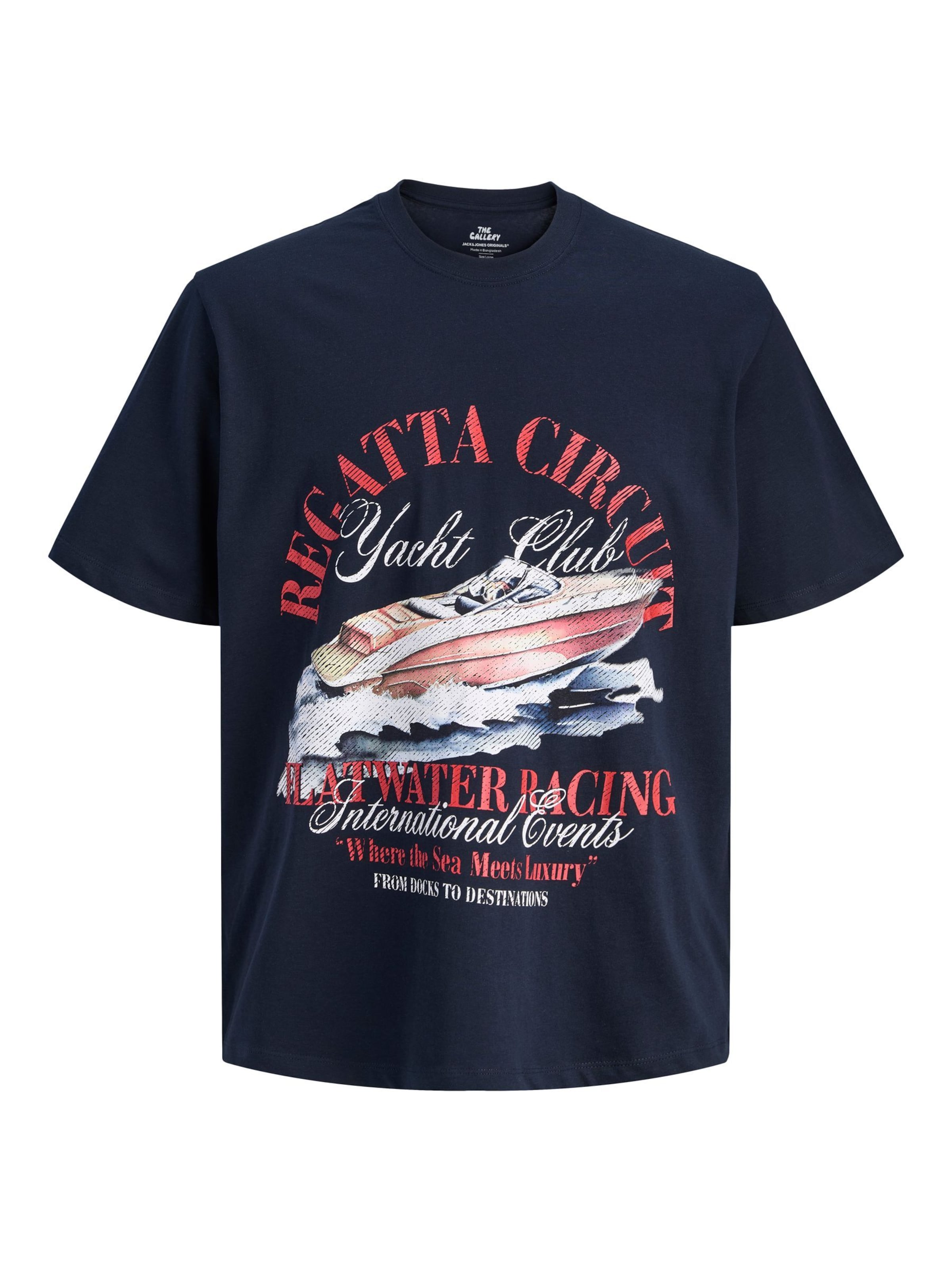 T-Shirt JACK & JONES en bleu : devant