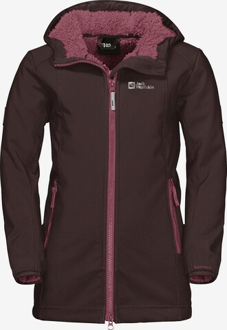 JACK WOLFSKIN Outdoorjas 'Kissekat' in Roze: voorkant