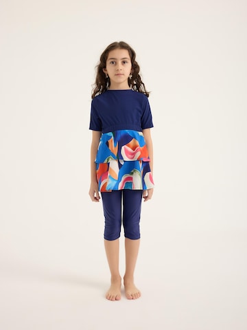 MARINA Badeanzug‌‌‌‌‌‌‌ in Blau: Vorderseite