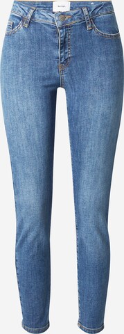 NÜMPH Skinny Jeans 'SIDNEY' in Blauw: voorkant