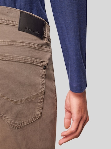 PIERRE CARDIN Slimfit Jeans 'PC-Lyon' in Bruin