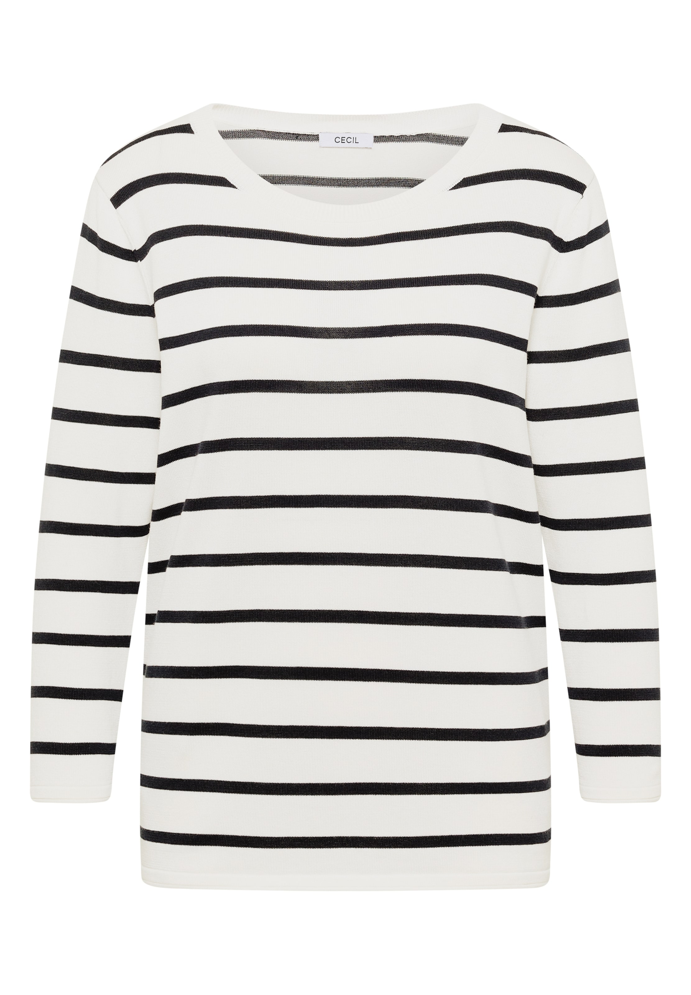 CECIL Sweater in White: front