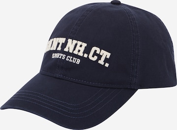 Casquette 'FELT' GANT en bleu : devant
