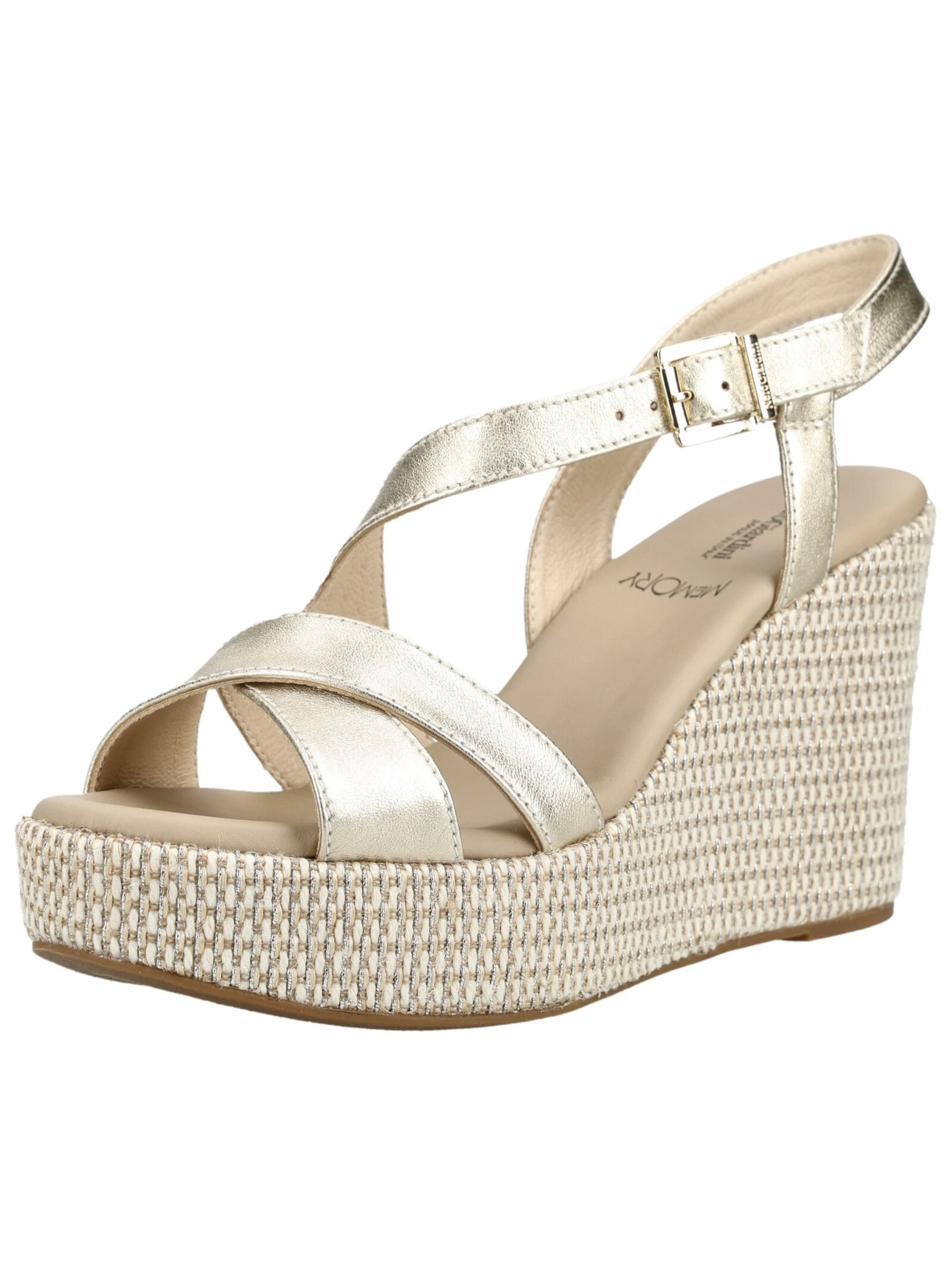 Nero Giardini Sandaal in Goud: voorkant