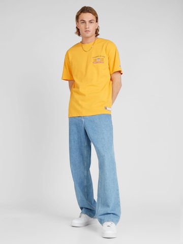 Tommy Jeans Shirt 'ARCHIVE GAMES' in Yellow