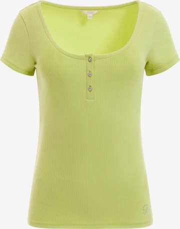 GUESS Shirt in Yellow: front