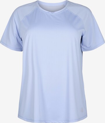 Active by Zizzi Functioneel shirt in Blauw: voorkant