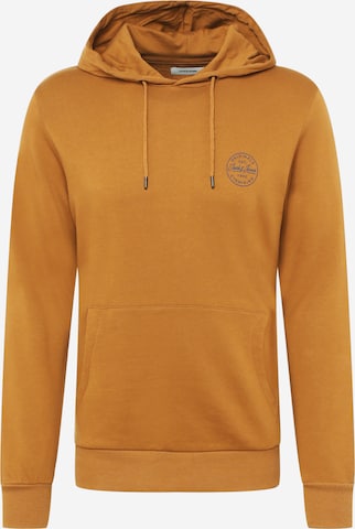 JACK & JONES Tréning póló 'SHARK' - barna: elől