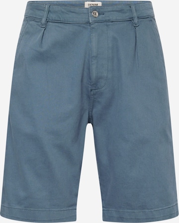 Denim Project Regular Chino Pants in Blue: front