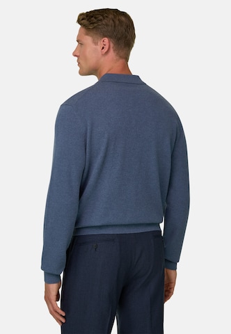 Sweat-shirt Boggi Milano en bleu : derrière