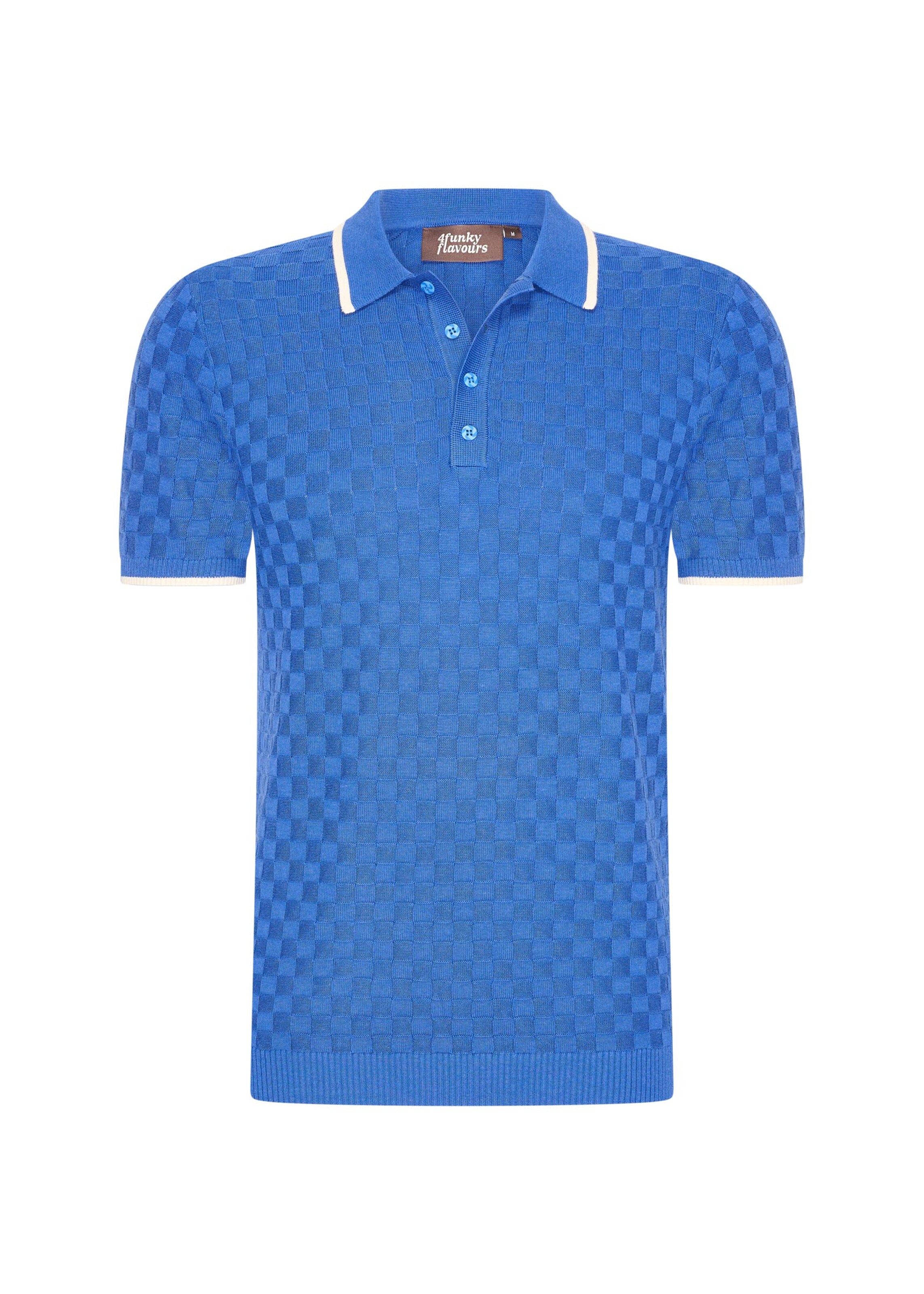 4funkyflavours Shirt '3rd Shift A Colors Show' in Blue: front