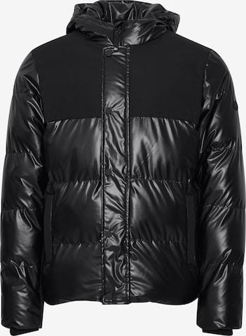 Veste d’hiver BLEND en noir : devant