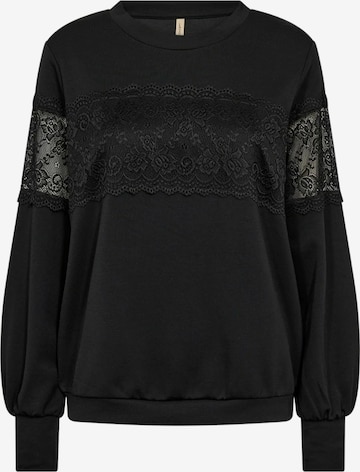 Felpa 'Banu 201' di Soyaconcept in nero: frontale