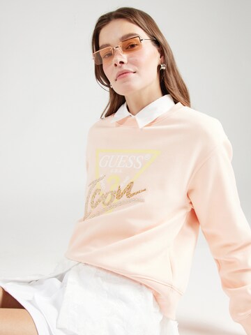 GUESS Sweatshirt in Orange