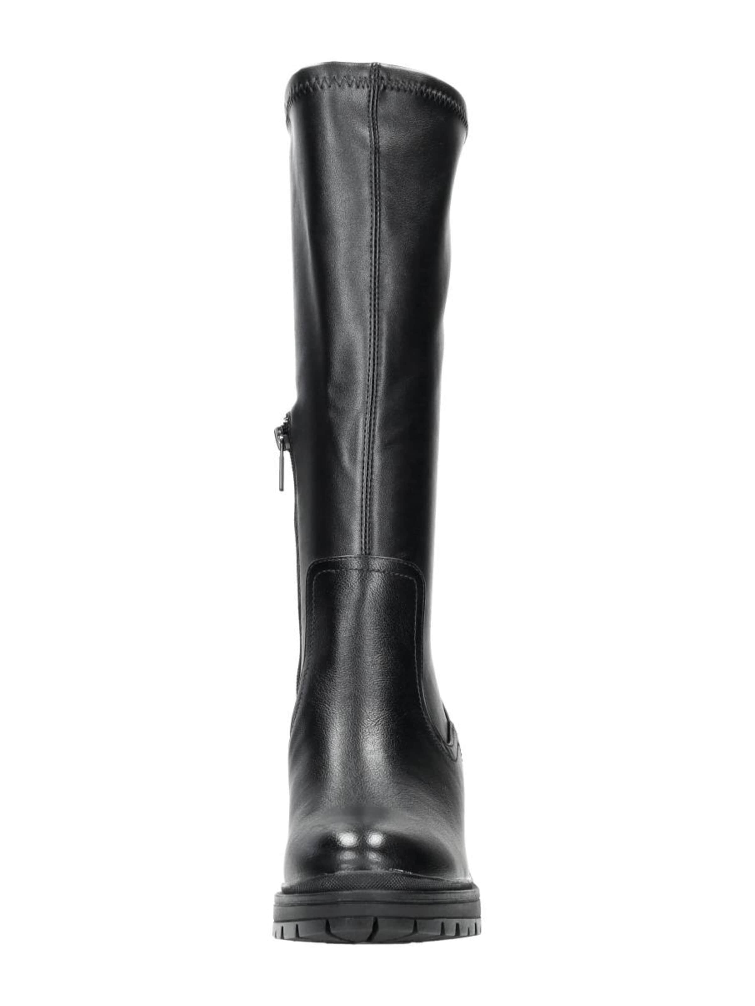 MUSTANG Boots 'Lange Laarzen' in Black