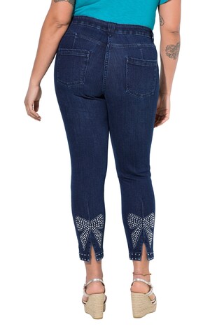 Coupe slim Jean MIAMODA en bleu