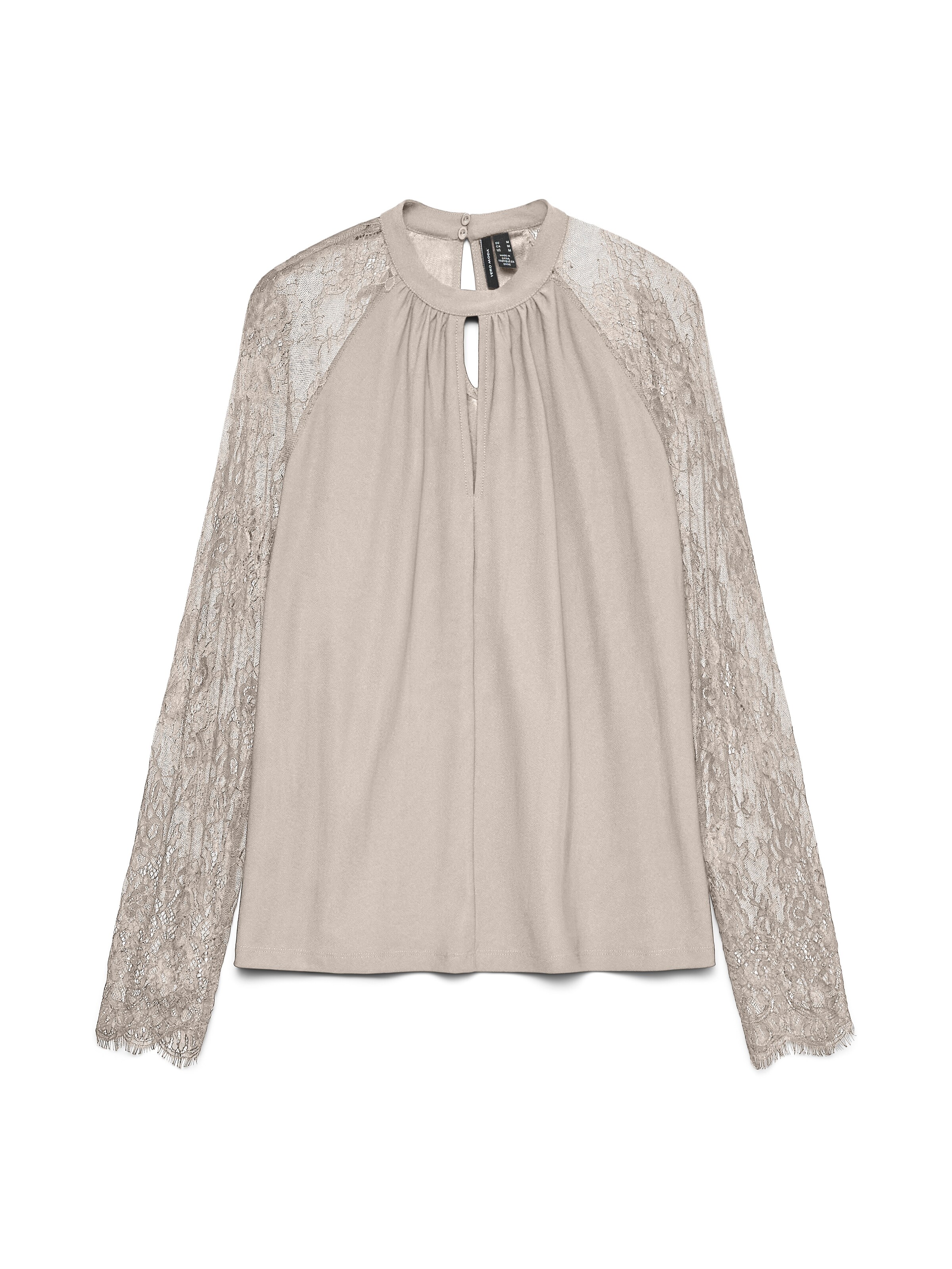 VERO MODA Блуза 'VMMILLA' в сиво: отпред