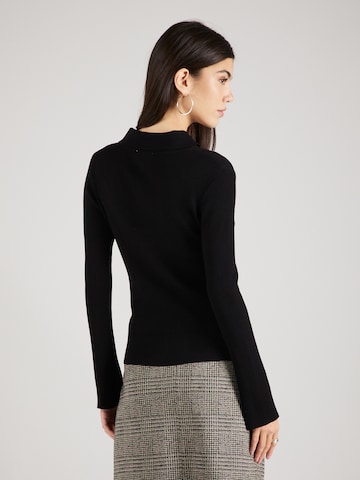 melns TOPSHOP Adīta jaka