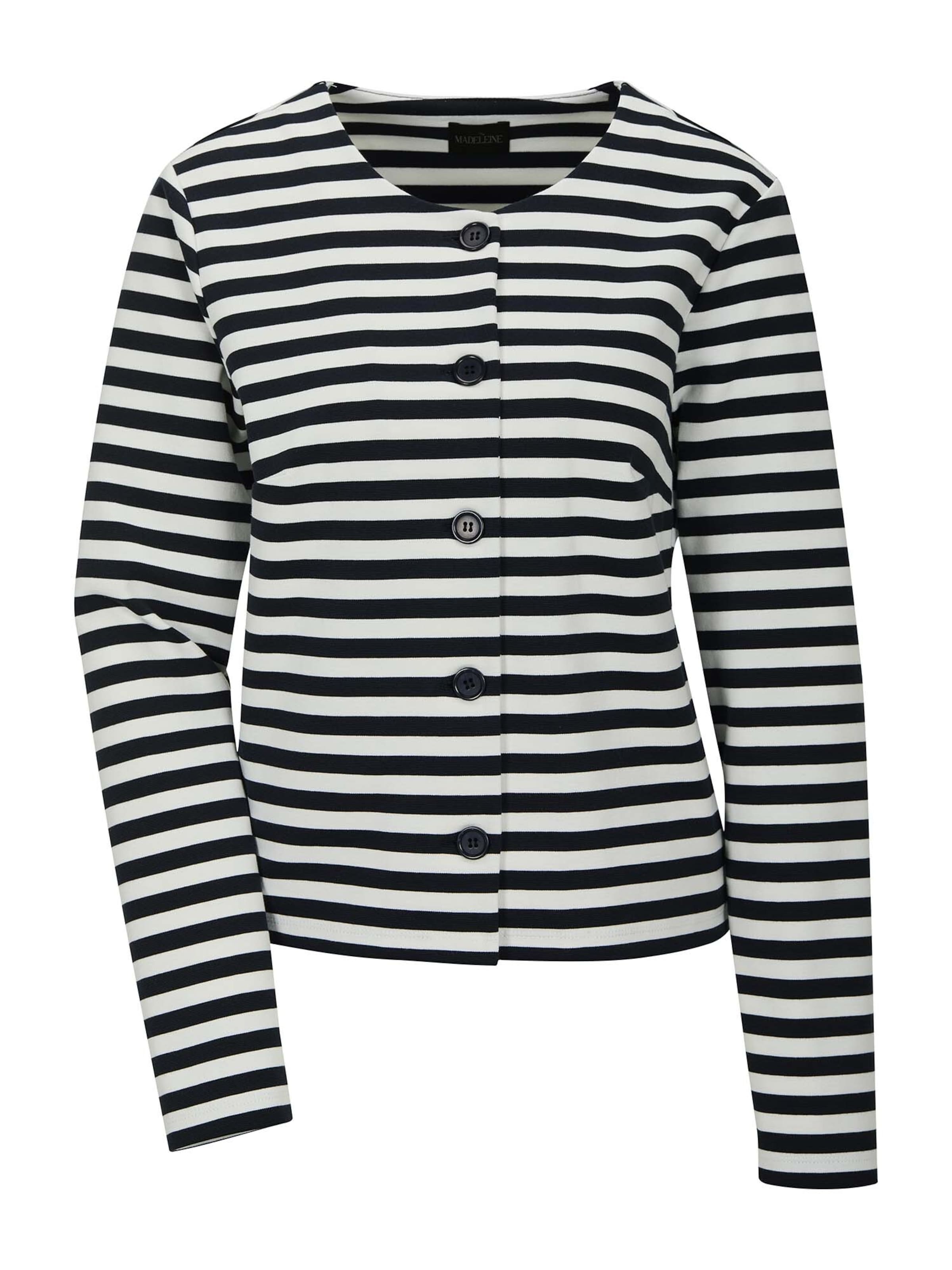 MADELEINE Shirt in Marine blue / White, Item view