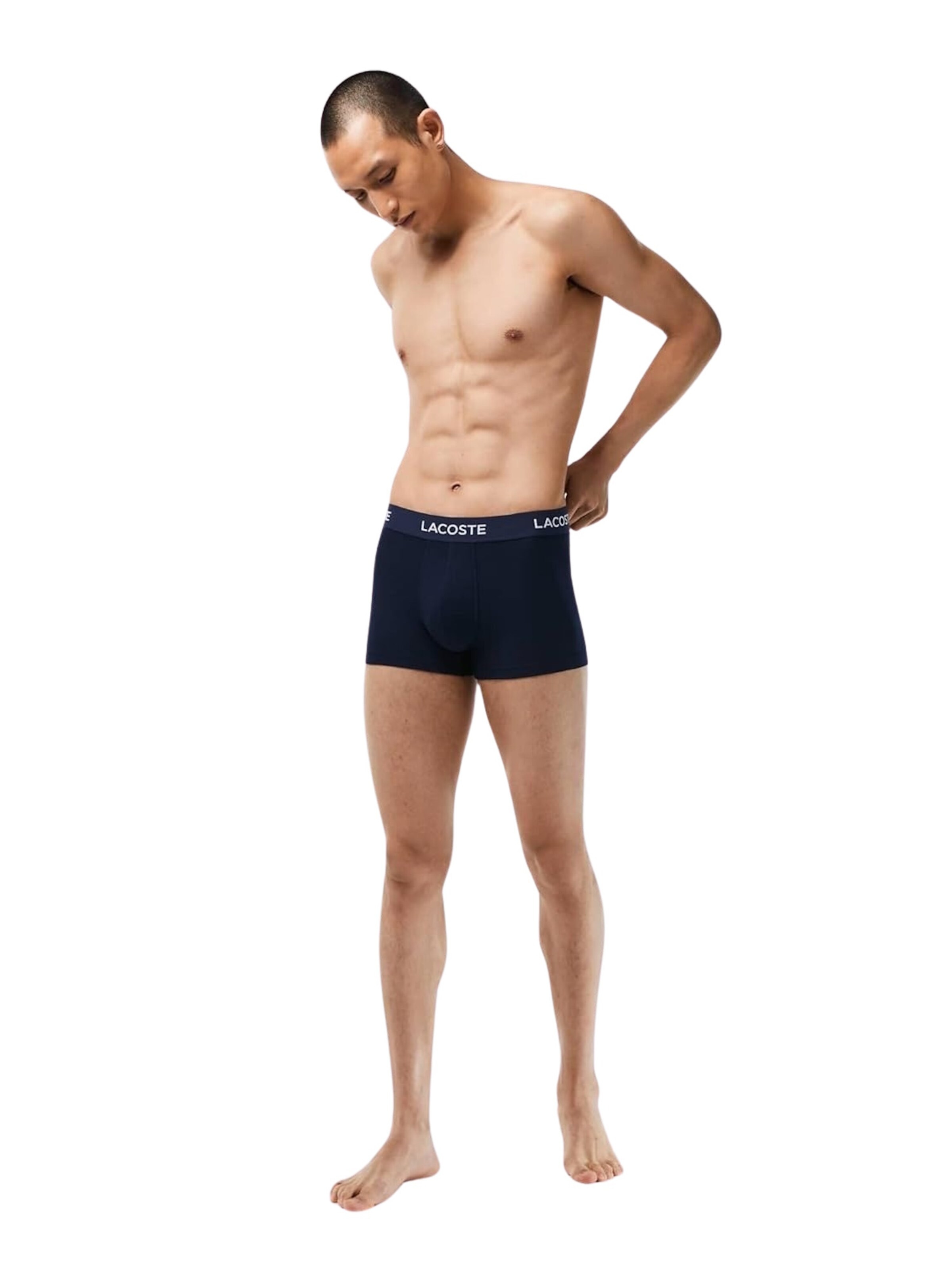 LACOSTE Boxerky – modrá