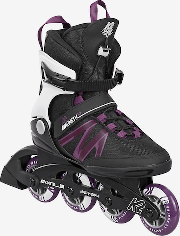K2 Inline and Roller Skates 'Kinetic 80 Pro XT W' in Black: front