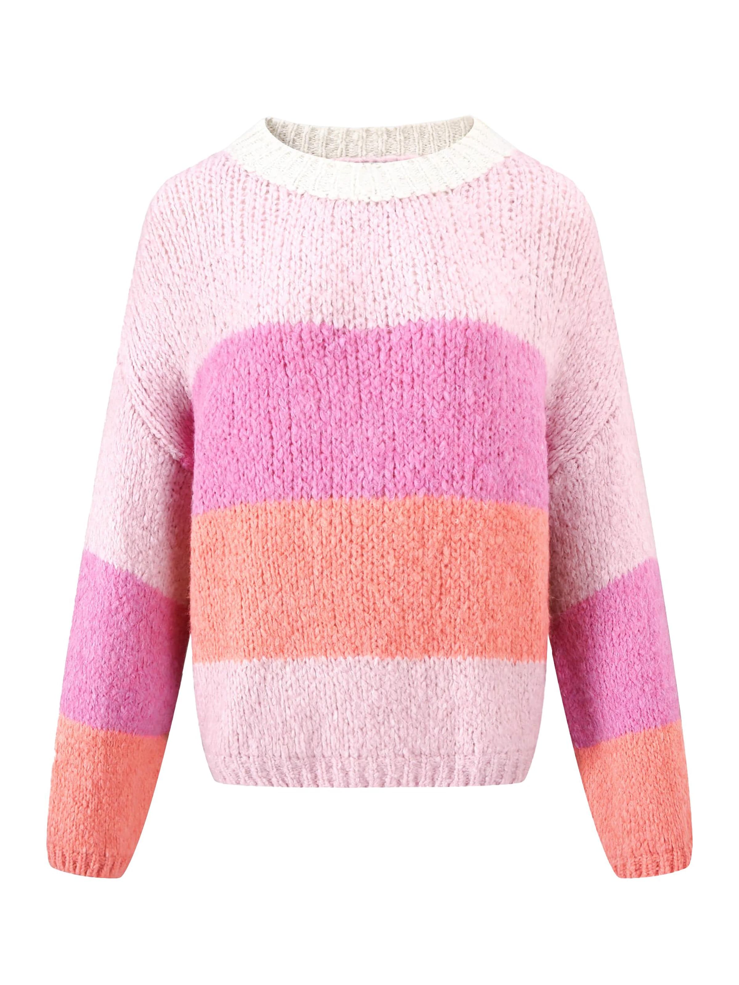 SASSYCLASSY Oversizepullover‌‌‌‌‌‌‌ in Pink: Vorderseite