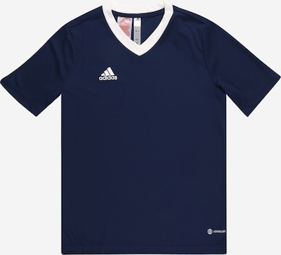 116 dydžio Sportiniai marškinėliai 'Entrada 22' iš ADIDAS PERFORMANCE, spalva – tamsiai mėlyna / balta, Prekių apžvalga