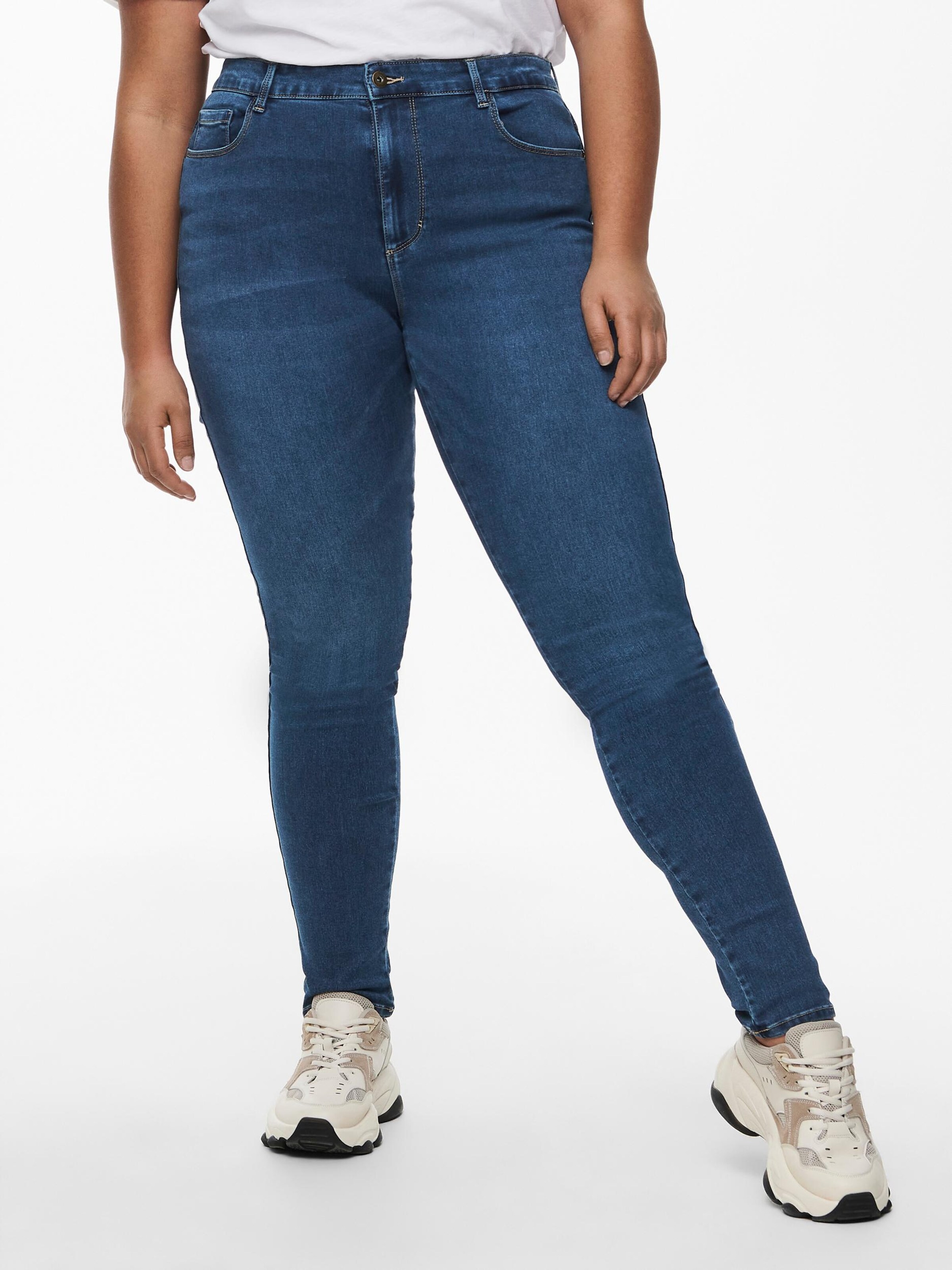 Donna Jeans ONLY Carmakoma Jeans Augusta in Blu 