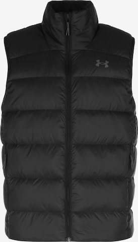 UNDER ARMOUR Sports Vest in Black: front