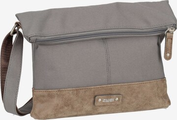 ZWEI Crossbody Bag 'Olli' in Grey: front