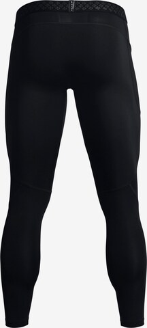 UNDER ARMOUR Skinny Sportbroek 'Rush Cold Gear' in Zwart